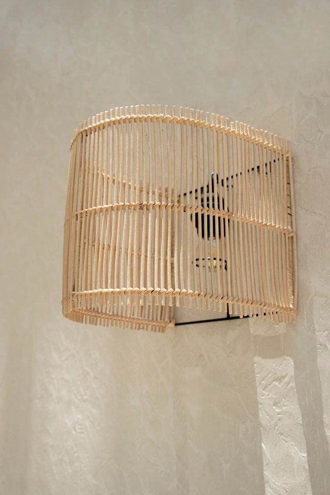 Wall lamps - The Gigi Wall Applique - Natural - S - BAZAR BIZAR LIVING