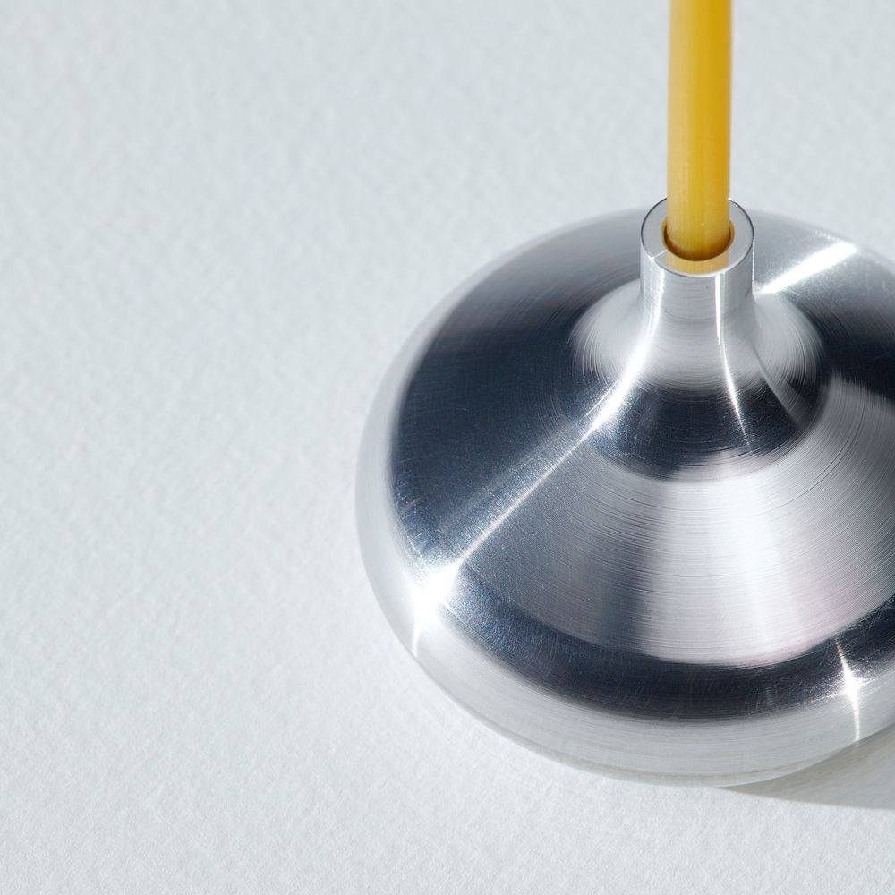 Objets design - Aluminium Candle Holder - OVO THINGS