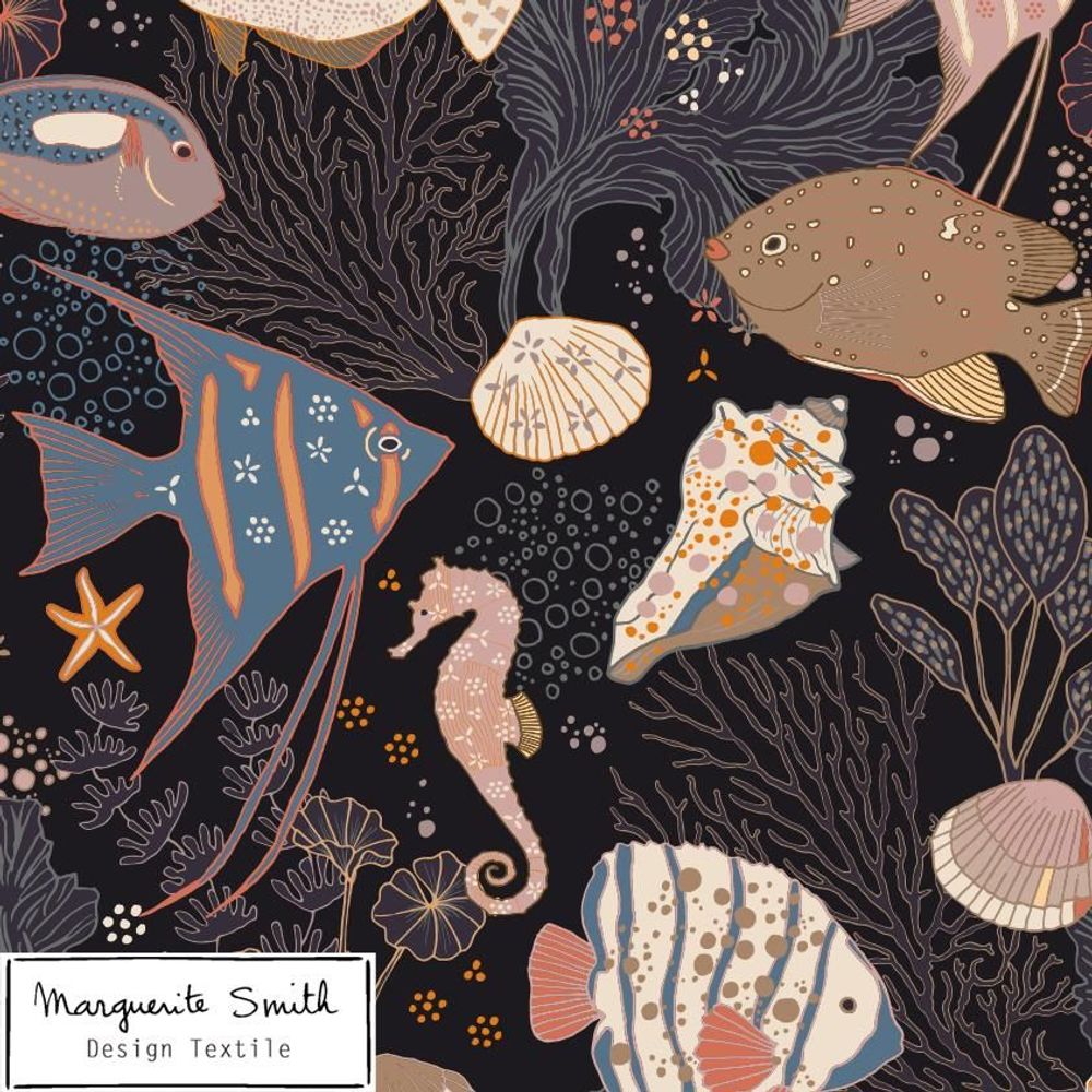 Linge de lit - Surface pattern design - MARGUERITE SMITH