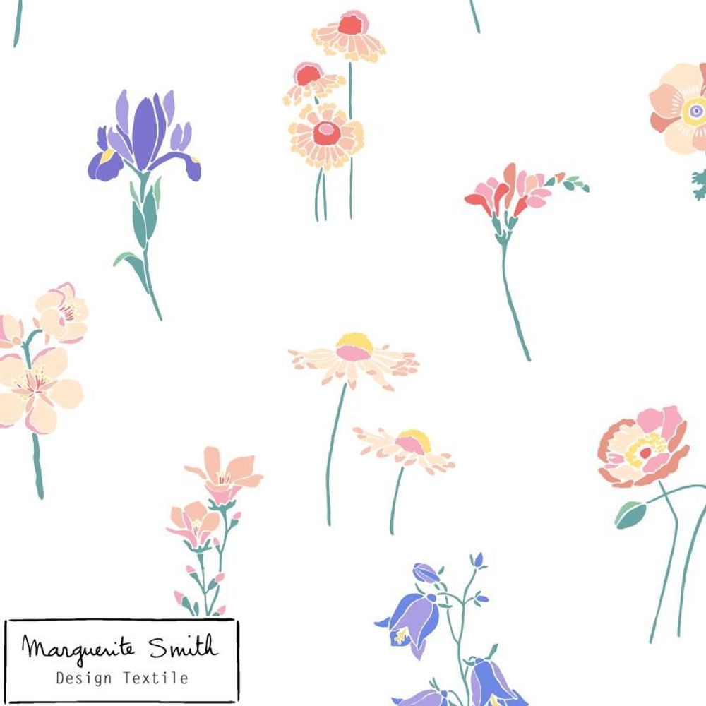 Linge de lit - Surface pattern design - MARGUERITE SMITH