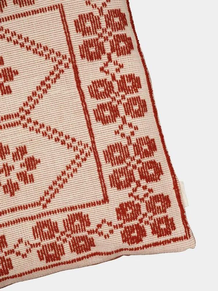 Coussins - Coussin en coton vert Inês fait main - HOUSE OF CAPRICORN