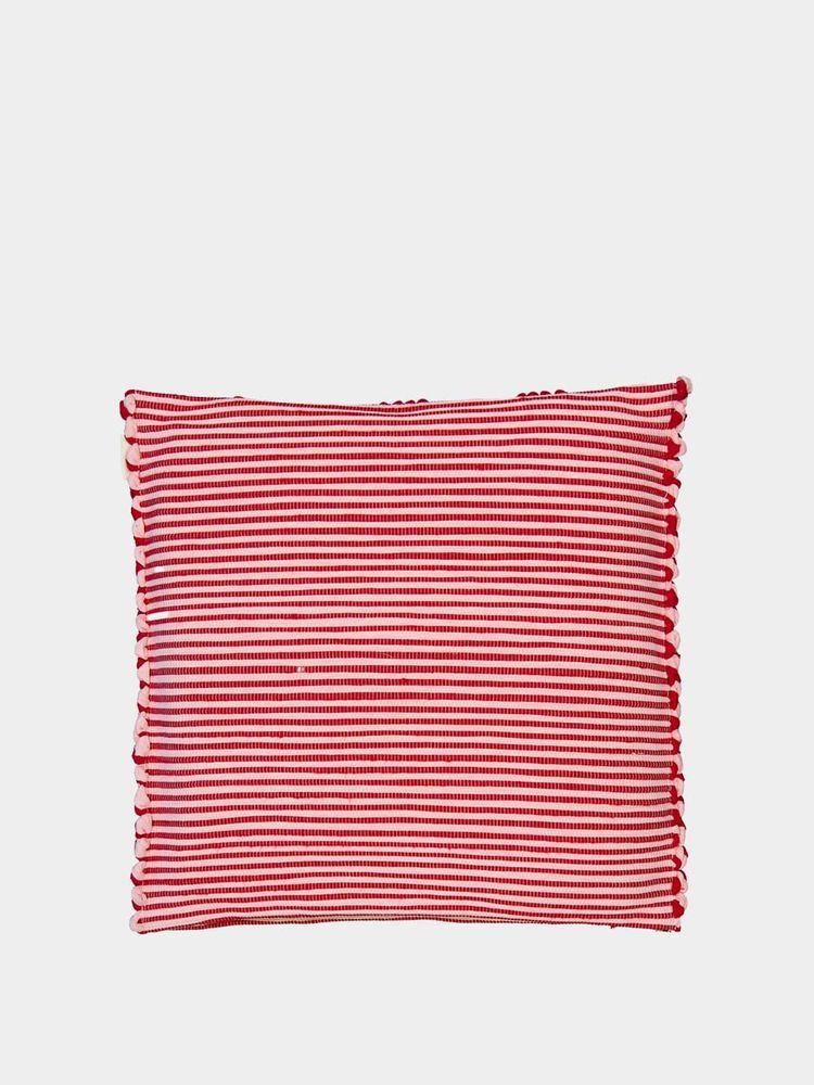 Coussins - Coussin rouge Sofia fait main - HOUSE OF CAPRICORN