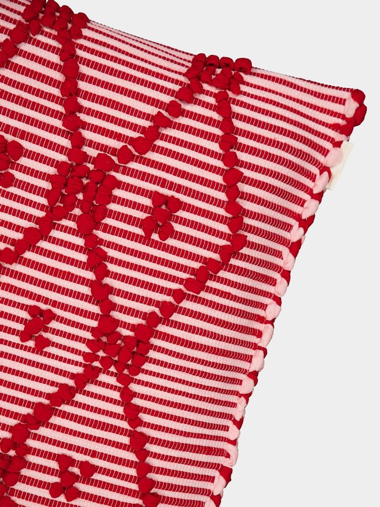Coussins - Coussin rouge Sofia fait main - HOUSE OF CAPRICORN