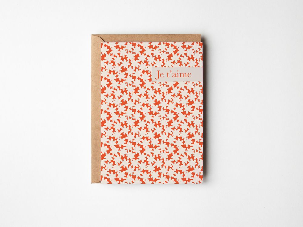Carterie - Cartes de voeux - BLUEFLORES