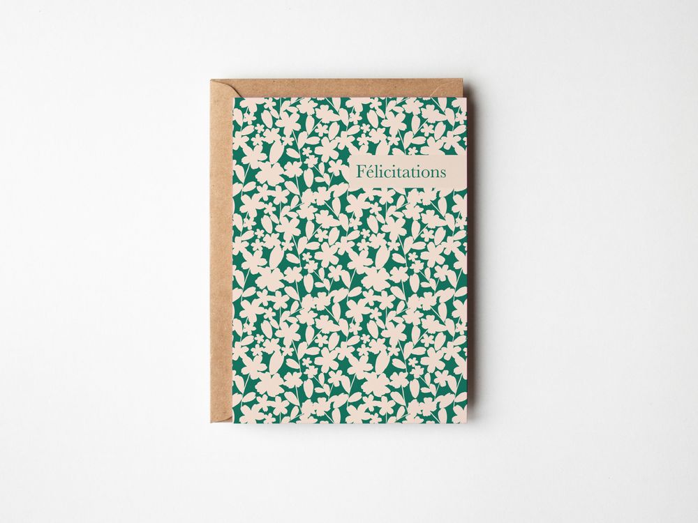Carterie - Cartes de voeux - BLUEFLORES