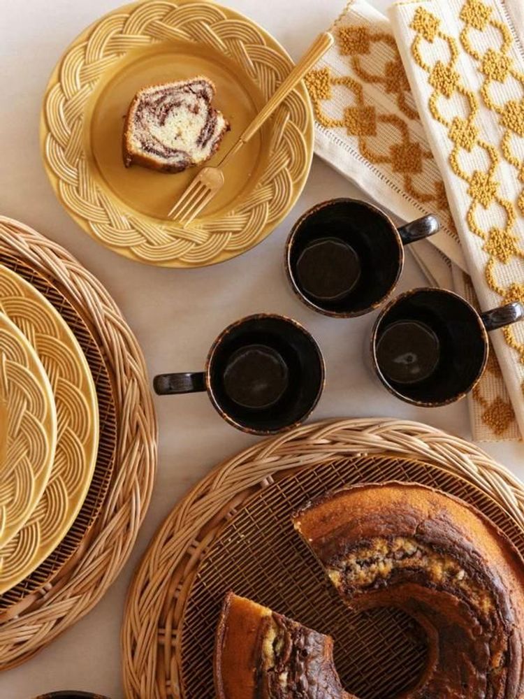 Kitchen utensils - Tartaruga Brown Ceramic Mug - HOUSE OF CAPRICORN