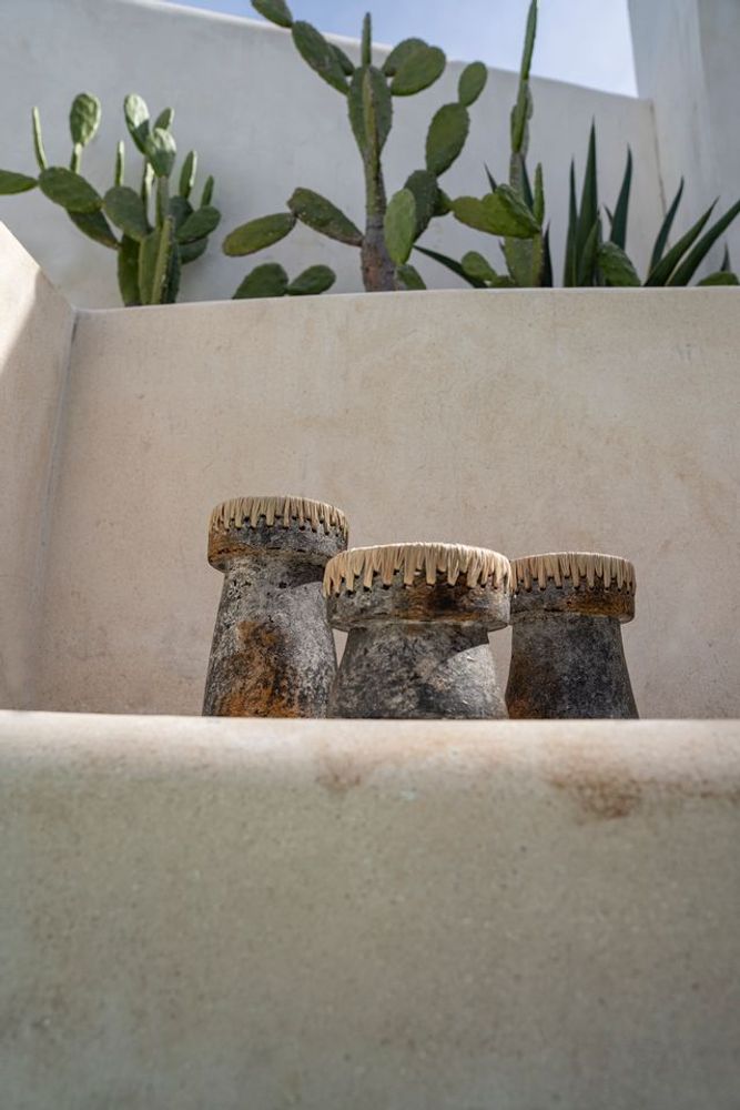 Candlesticks and candle holders - The Pretty Candle Holder - Antique Grey - S - BAZAR BIZAR LIVING
