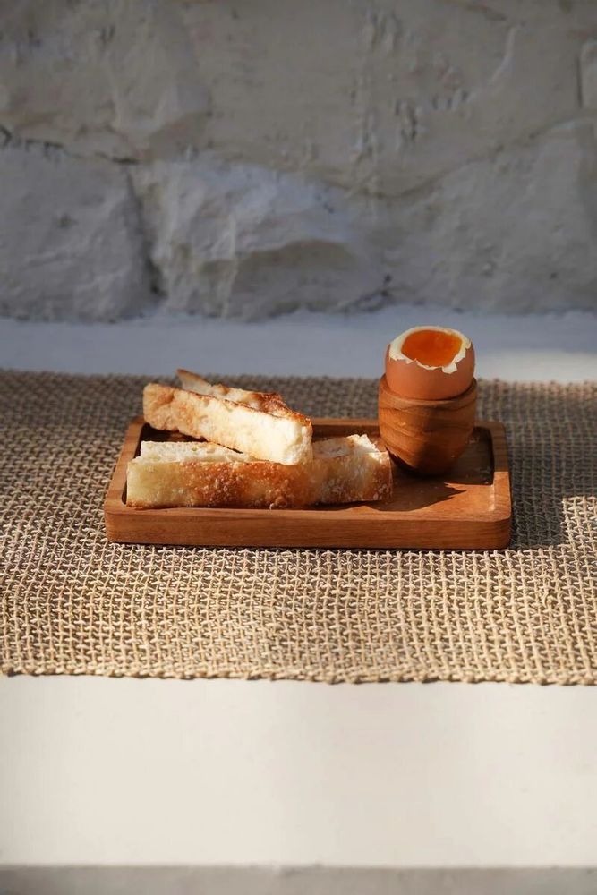 Kitchen utensils - The Teak Root Egg Cup - BAZAR BIZAR LIVING