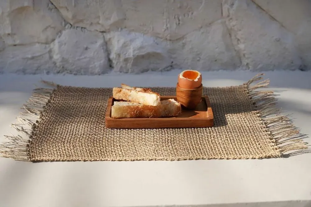 Kitchen utensils - The Teak Root Egg Cup - BAZAR BIZAR LIVING