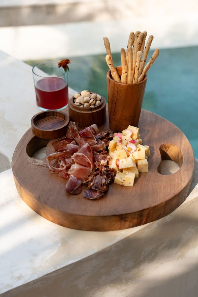 Trays - The Teak Root Tray - Natural - M - BAZAR BIZAR LIVING