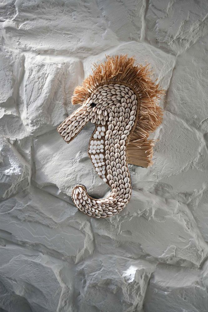 Decorative objects - The Shell Sea Horse - White - BAZAR BIZAR LIVING