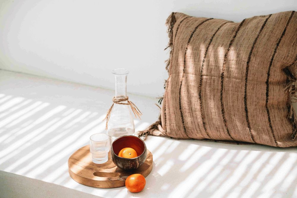 Coussins - La Housse De Coussin Oh My Gee - Noir Beige - BAZAR BIZAR LIVING