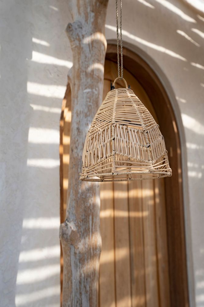 Hanging lights - The Bala Pendant - Natural - S - BAZAR BIZAR LIVING