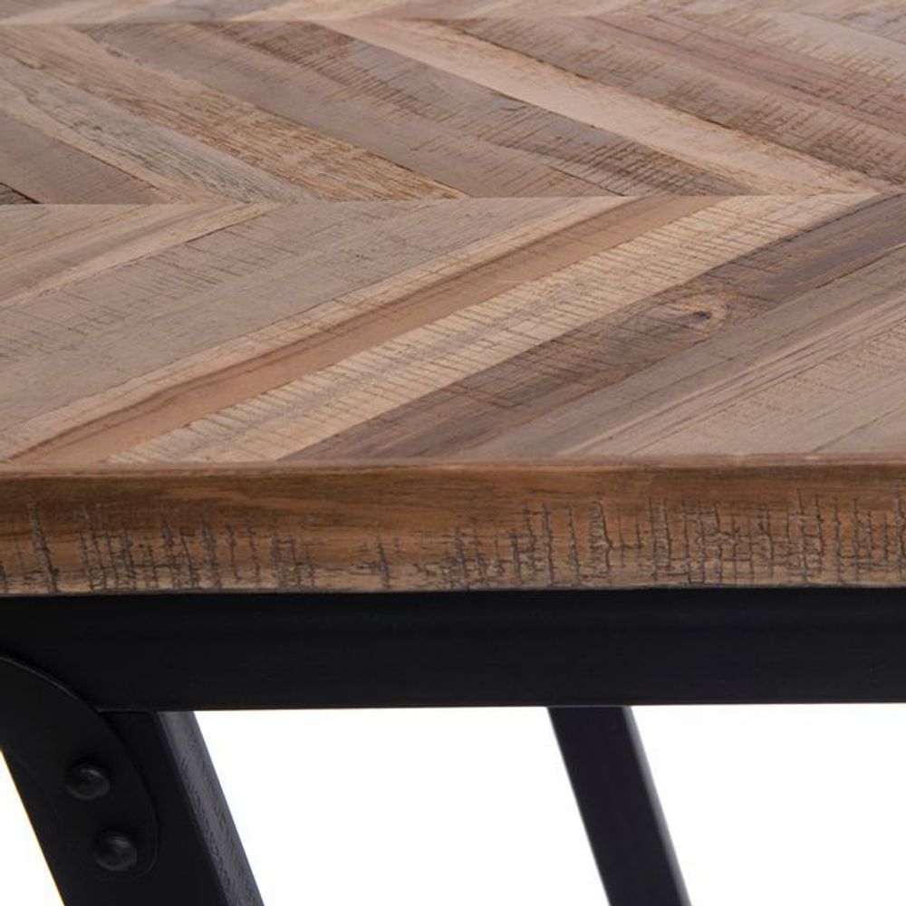Bancs - Le Banc Chevrons - Naturel - 150 - BAZAR BIZAR LIVING