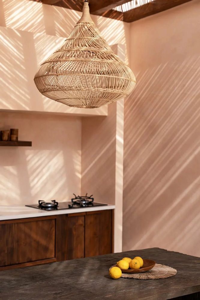 Suspensions - Pendentif Goutte - Naturel - XL - BAZAR BIZAR LIVING
