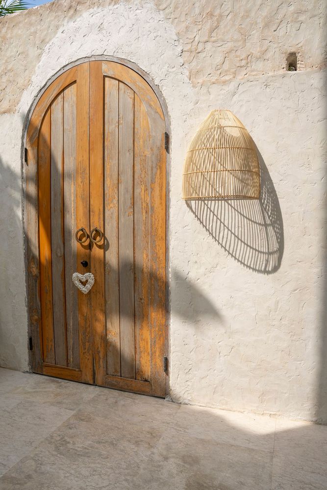 Wall lamps - The Lalo Wall Applique - Natural - L - BAZAR BIZAR LIVING