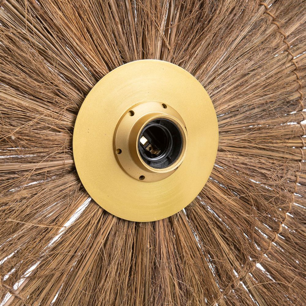 Appliques - La Lampe Murale Chi-Chi - Laiton Naturel - L - BAZAR BIZAR LIVING