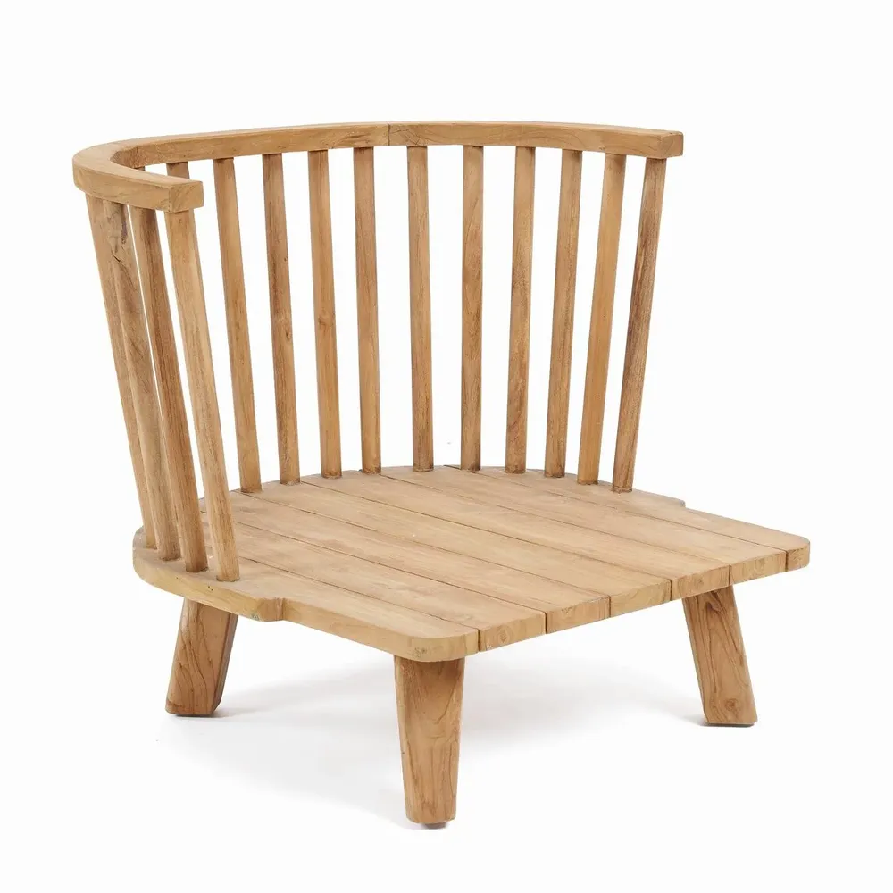 Small sofas - The Malawi One Seat Sofa - Natural Beige - BAZAR BIZAR LIVING