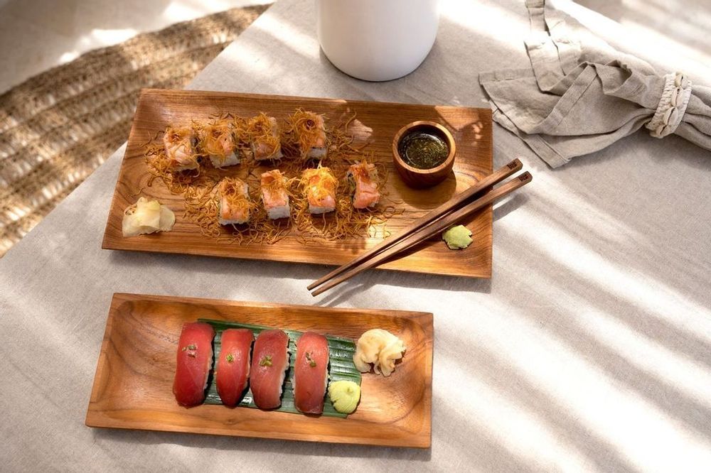Flatware - The Teak Root Chop Sticks - BAZAR BIZAR LIVING