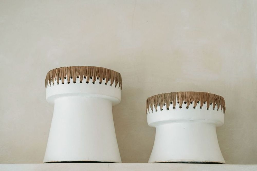 Candlesticks and candle holders - The Pretty Candle Holder - White Natural - BAZAR BIZAR LIVING
