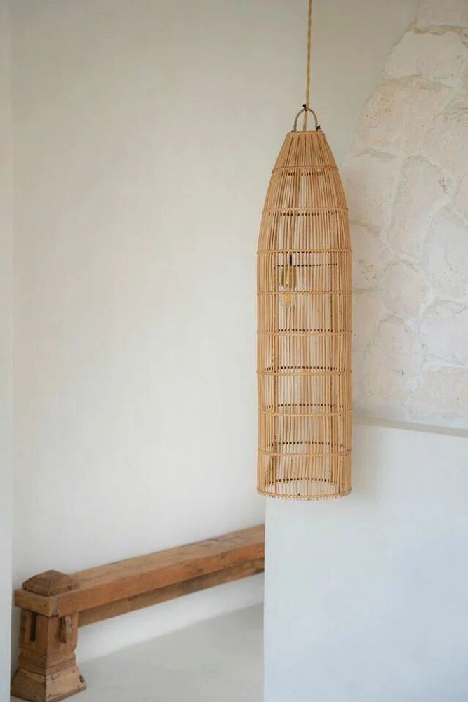 Suspensions - L'Abat-jour Fish Trap - Naturel - L - BAZAR BIZAR LIVING