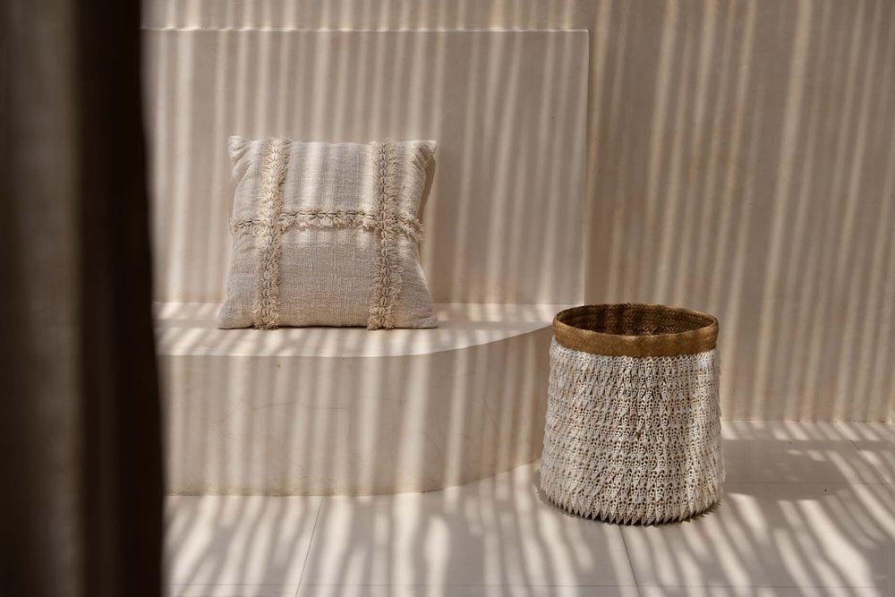 Caskets and boxes - The Pandan Basket #2 - BAZAR BIZAR LIVING