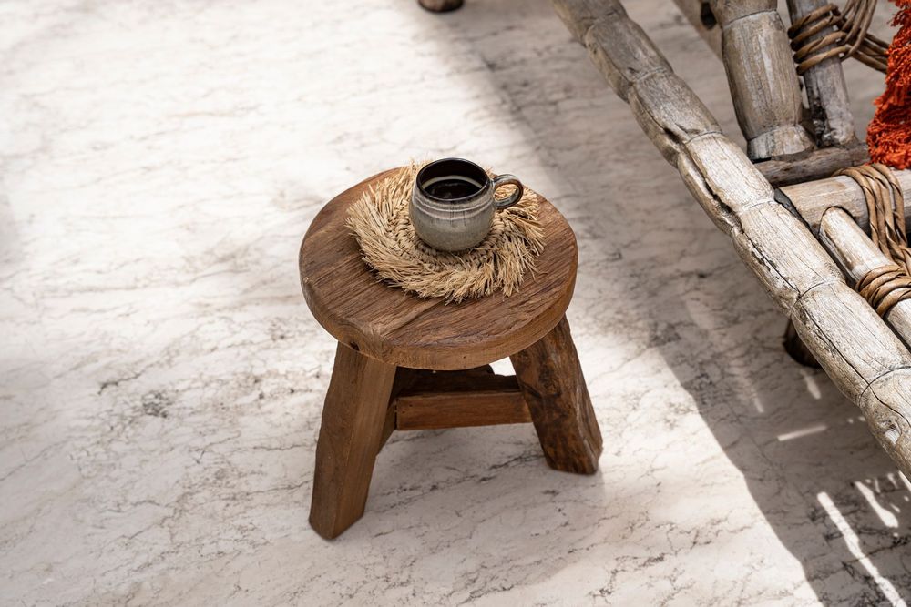 Sets de table - Le Sous-Verre Fringe Raffia - Naturel - BAZAR BIZAR LIVING