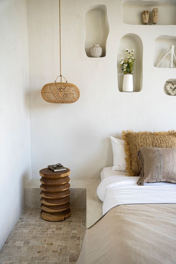 Tabourets - Le Tabouret Galapagos - Naturel - BAZAR BIZAR LIVING