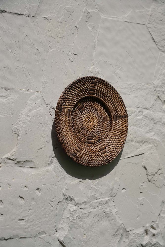 Other wall decoration - The Jasmine Plate - Brown - M - BAZAR BIZAR LIVING