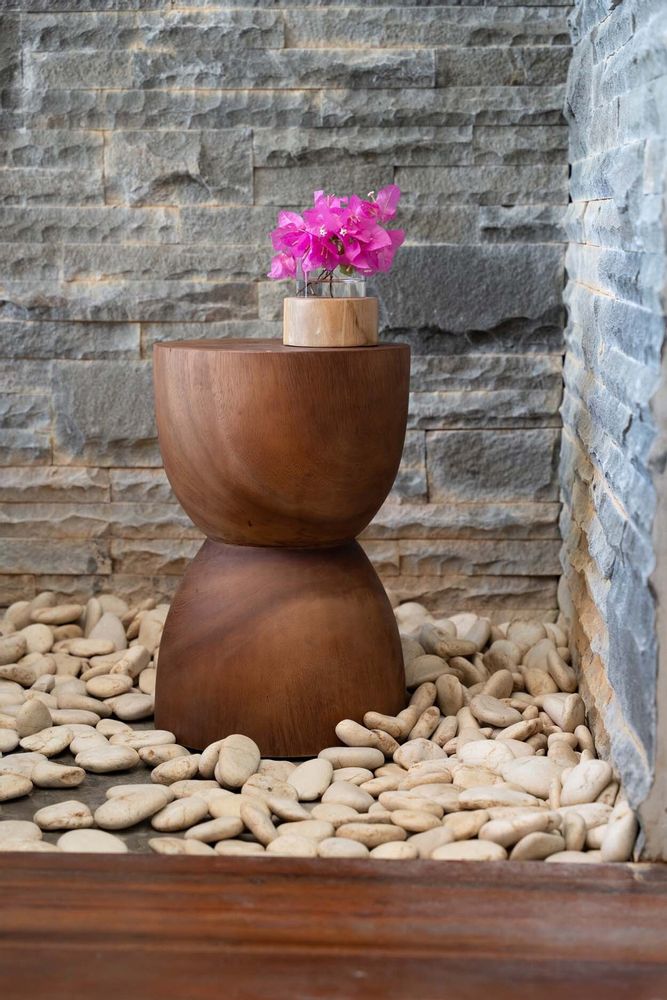 Tabourets - Le Tabouret Azure - Naturel - BAZAR BIZAR LIVING