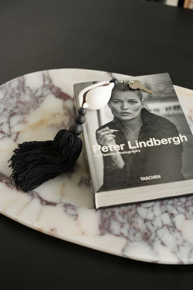 Objets de décoration - Le Porte-clés Togian - Noir Blanc - BAZAR BIZAR LIVING