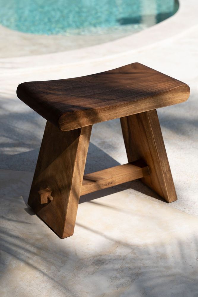Stools - The Suar Stool - 50 - BAZAR BIZAR LIVING