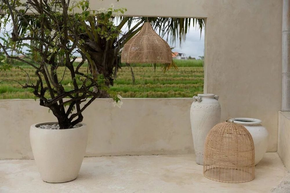 Suspensions - L'Abat-jour Whipped - Naturel - M - BAZAR BIZAR LIVING