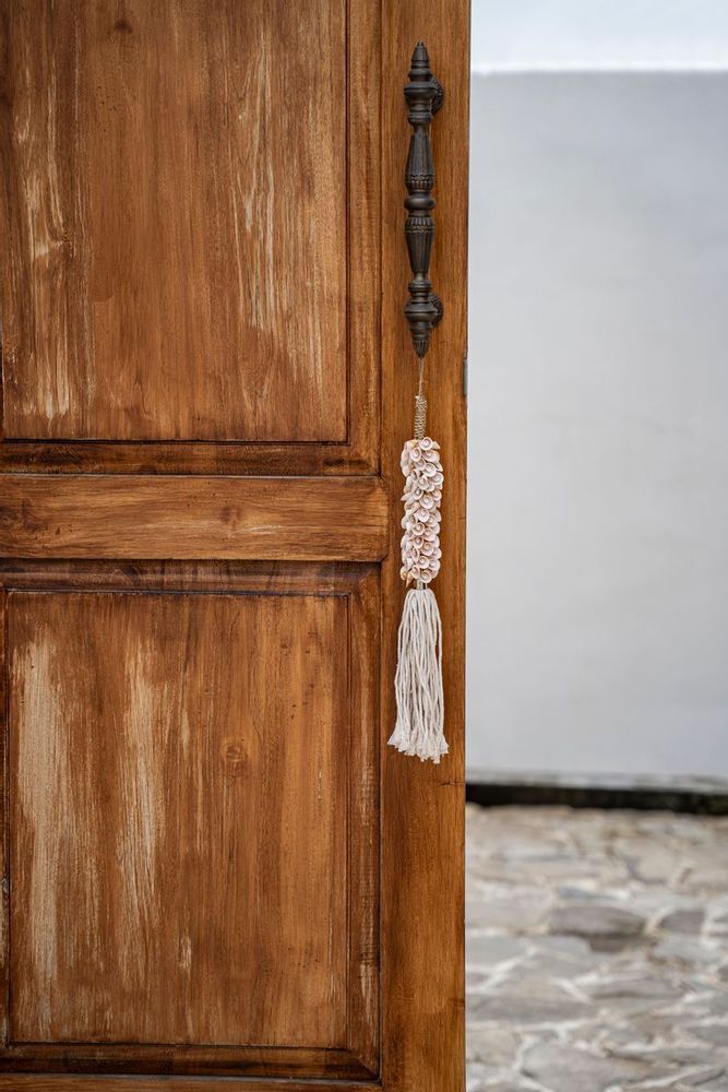 Objets de décoration - Le Pompon En Coquillage & Coton - Rose - BAZAR BIZAR LIVING