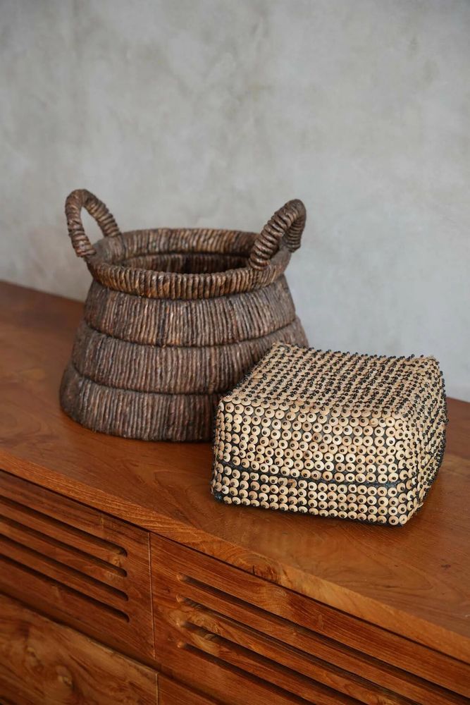 Baskets - The Chisomo Basket - BAZAR BIZAR LIVING