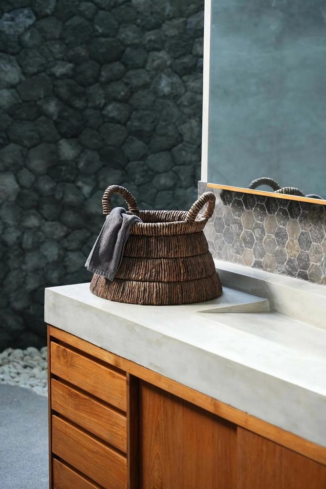 Baskets - The Chisomo Basket - BAZAR BIZAR LIVING