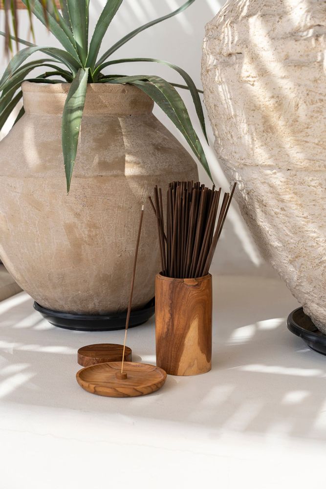 Kitchen utensils - The Teak Root Pot - L - BAZAR BIZAR LIVING