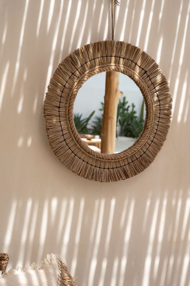 Mirrors - The St Barth Mirror - Natural - BAZAR BIZAR LIVING