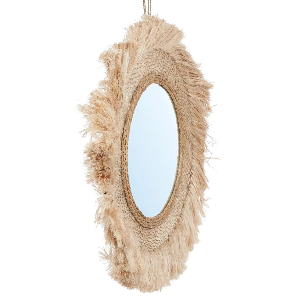 Mirrors - The Capri Mirror - Natural - L - BAZAR BIZAR LIVING