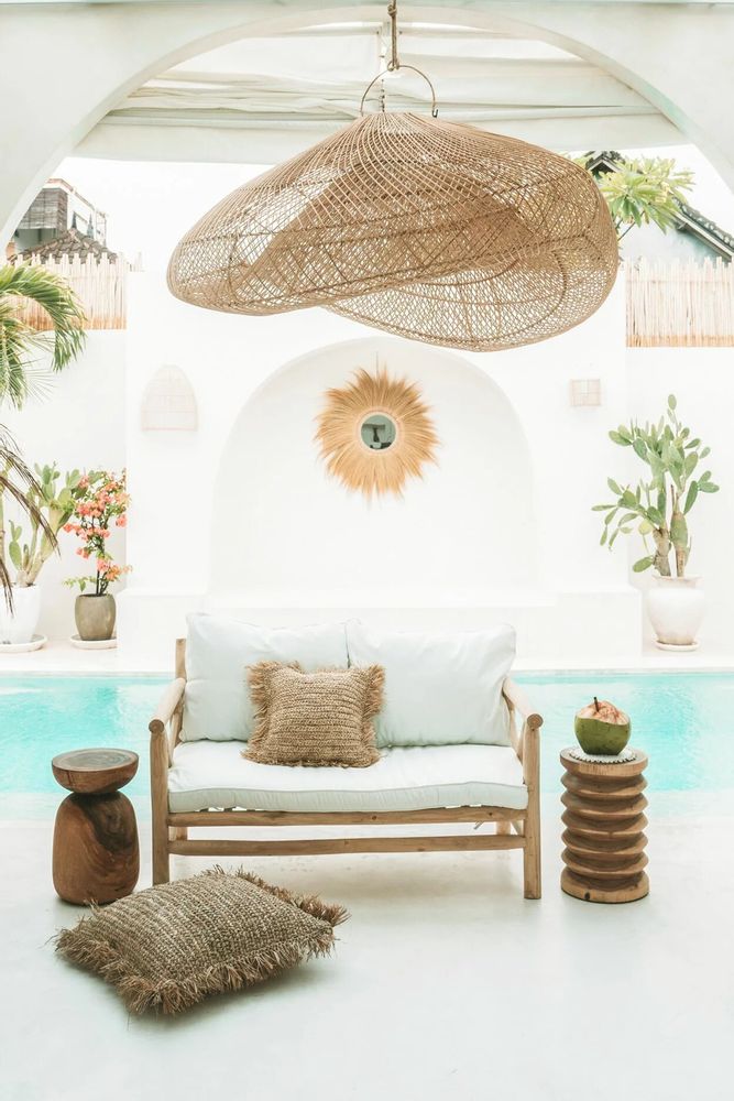 Hanging lights - The Cloud Pendant - Natural - XXL - BAZAR BIZAR LIVING