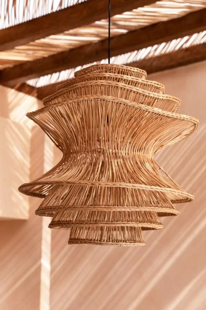 Suspensions - L'Abat-jour Shiitake - Naturel - L - BAZAR BIZAR LIVING