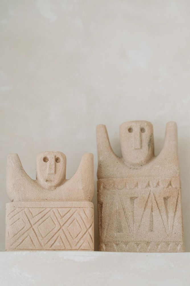 Sculptures, statuettes and miniatures - The Sumba Stone #17 - BAZAR BIZAR LIVING