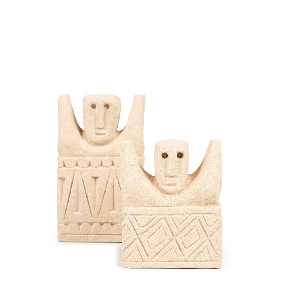 Sculptures, statuettes and miniatures - The Sumba Stone #17 - BAZAR BIZAR LIVING