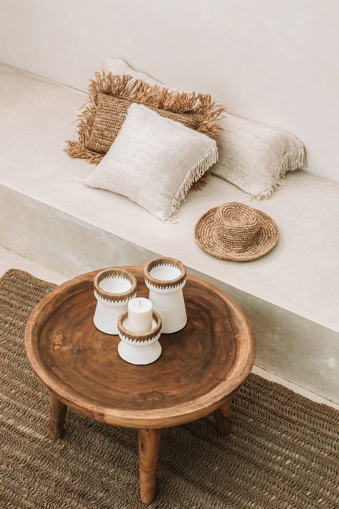 Tables basses - Table Basse Munggur - Naturel - BAZAR BIZAR LIVING