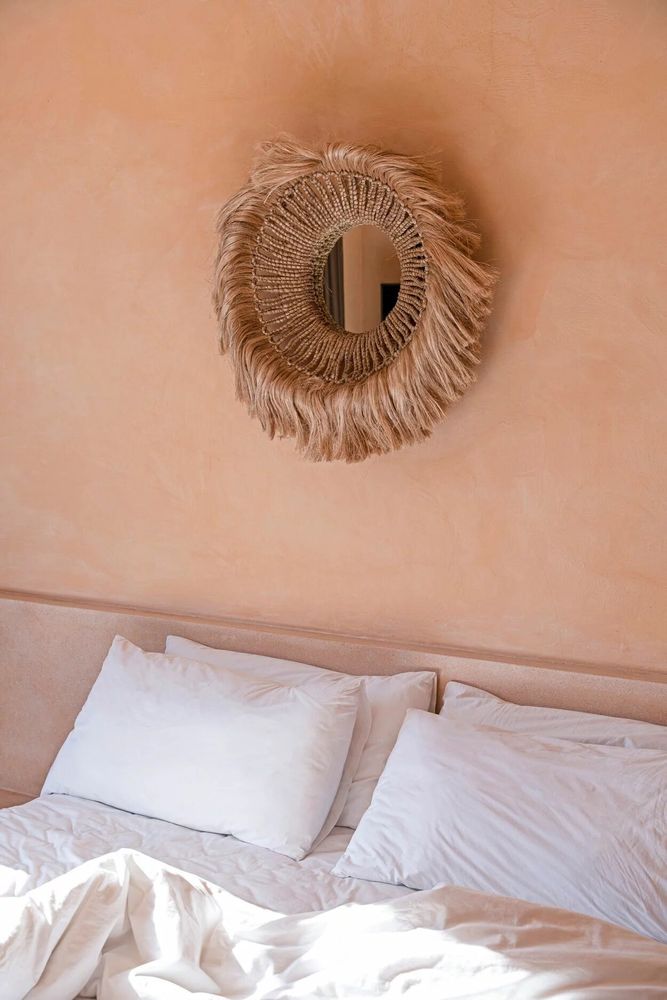 Miroirs - Le Miroir Abaca Solomon - Naturel - BAZAR BIZAR LIVING