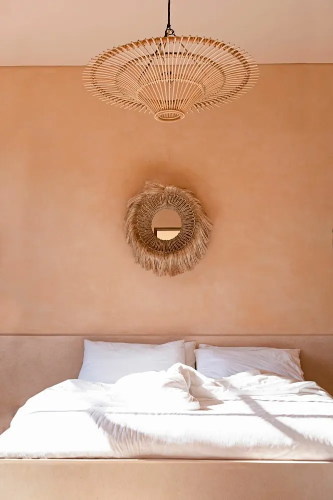 Mirrors - The Abaca Solomon Mirror - Natural - BAZAR BIZAR LIVING