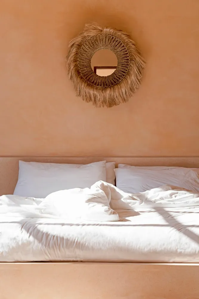 Mirrors - The Abaca Solomon Mirror - Natural - BAZAR BIZAR LIVING