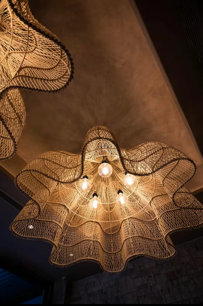 Hanging lights - The Whipped Pendant - Natural - XXL - BAZAR BIZAR LIVING