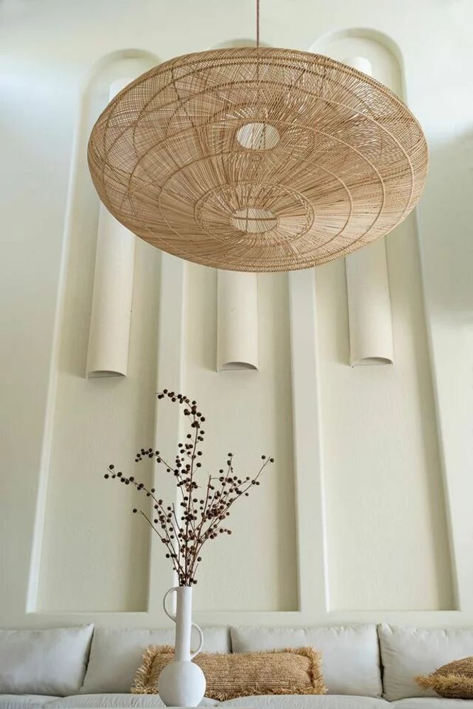 Suspensions - L'Abat-jour Macaron - Naturel - XL - BAZAR BIZAR LIVING