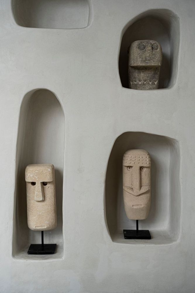 Sculptures, statuettes and miniatures - The Sumba Stone #21 on Stand - BAZAR BIZAR LIVING